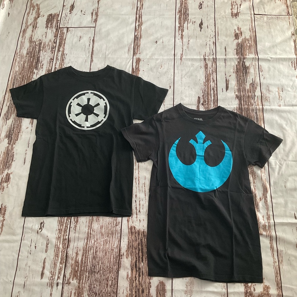 TWO‎ STAR WARS SHIRTS